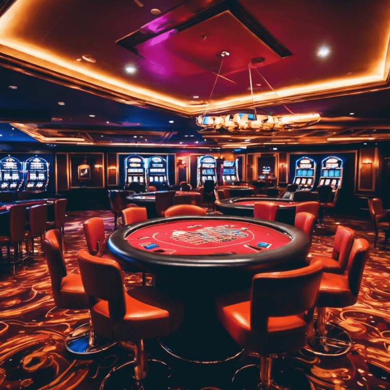 Vista de las instalaciones del casino